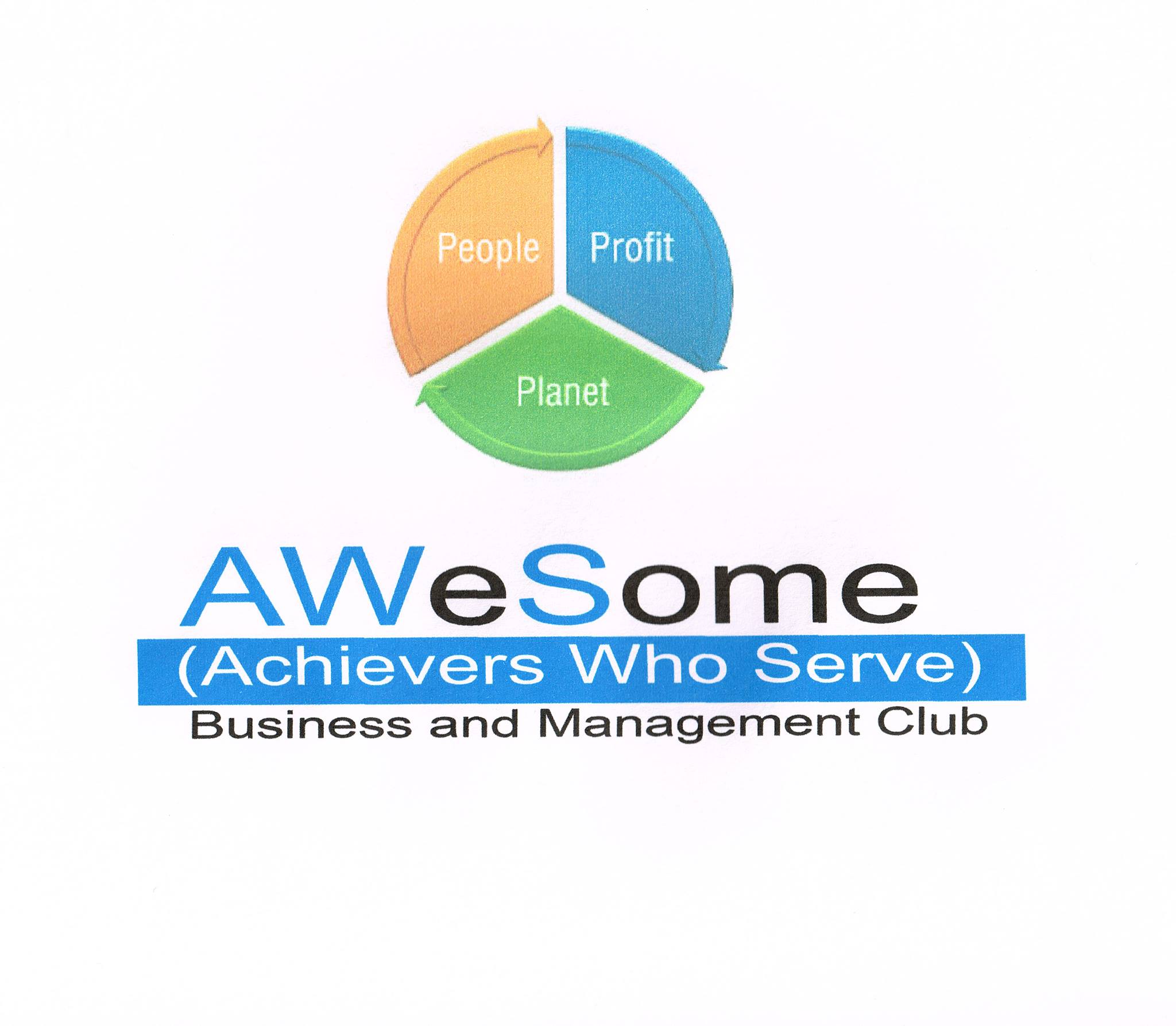 Achievers Who Serve - AWeSome Business and Management Club